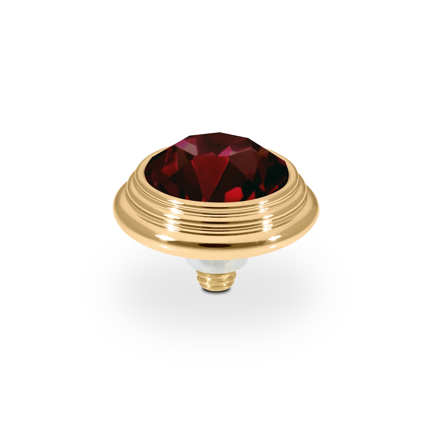 Oroli Top 13 mm - Gold Burgundy