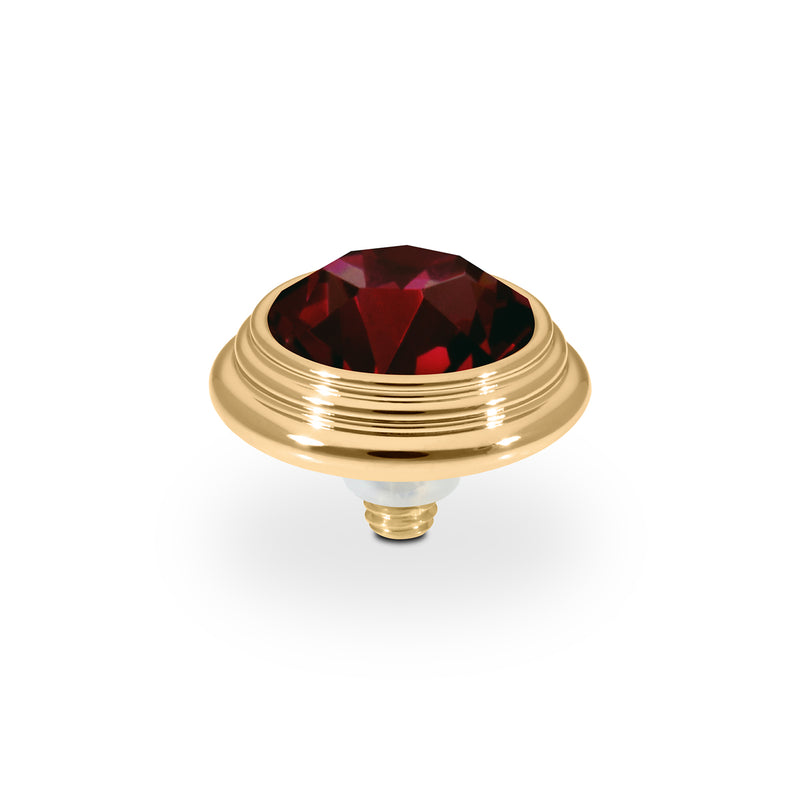 Oroli Top 13 mm - Gold Burgundy