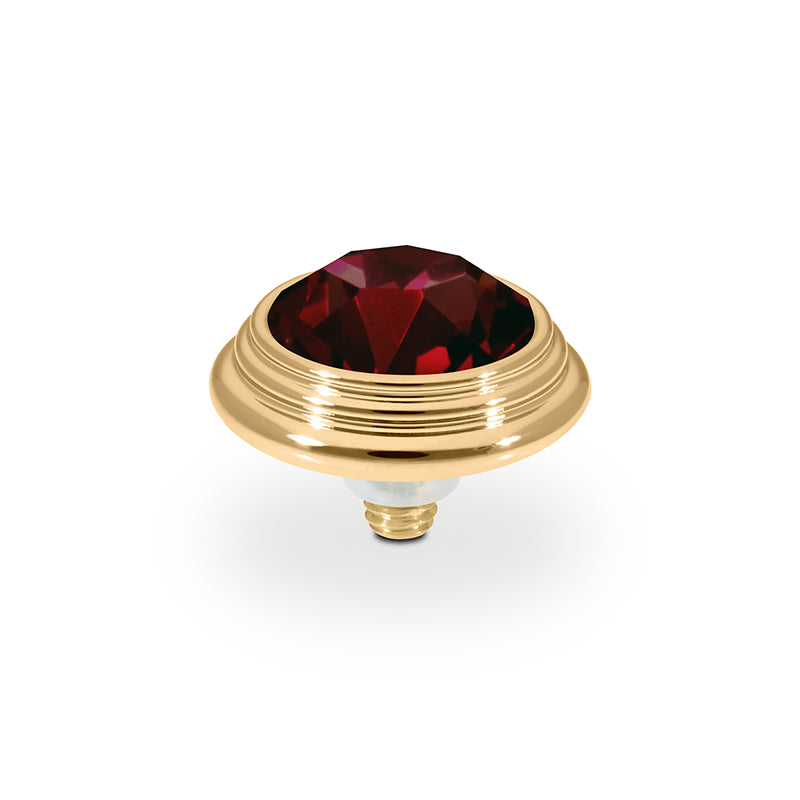Oroli Top 13 mm - Gold Burgundy