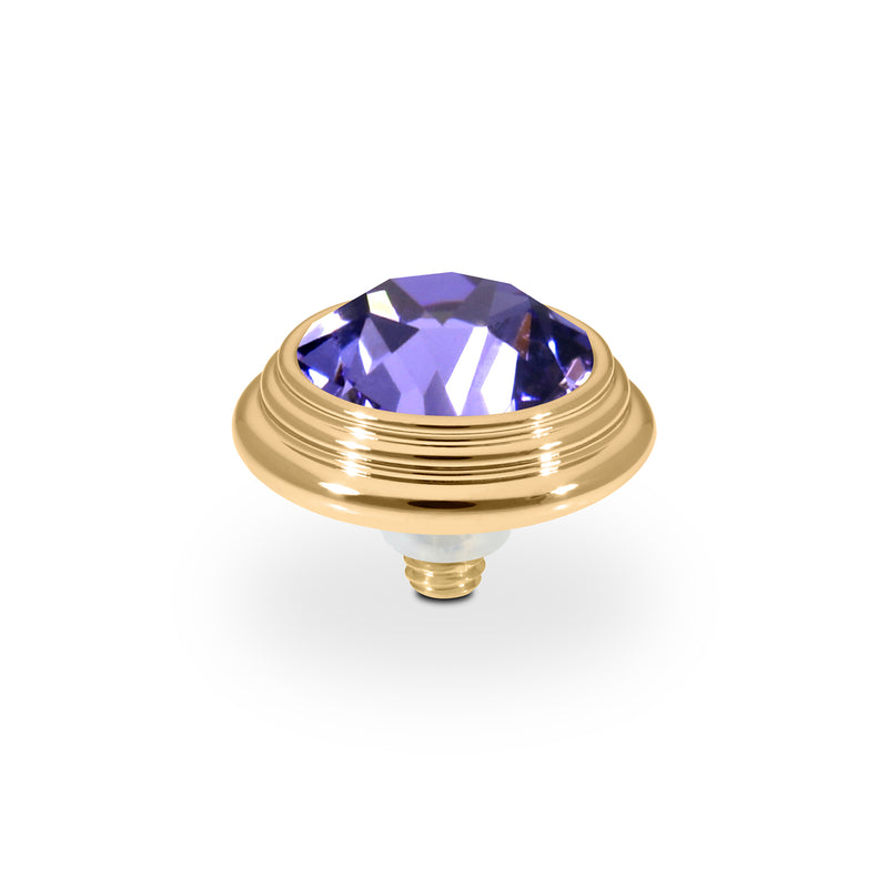 Oroli Top 13 mm - Gold Violet