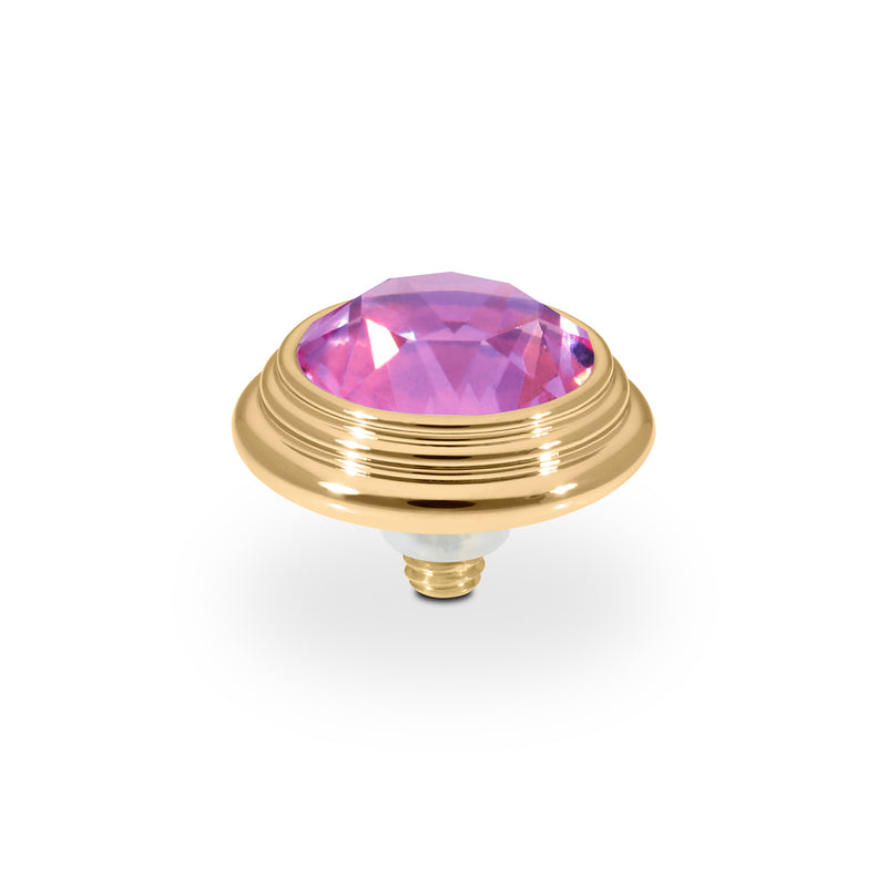Oroli Top 13 mm - Gold Crystal Orchid Ignite