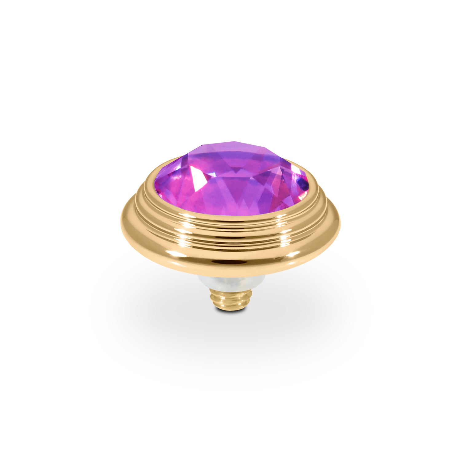 Oroli Top 13 mm - Gold Crystal Electric Violet Ignite