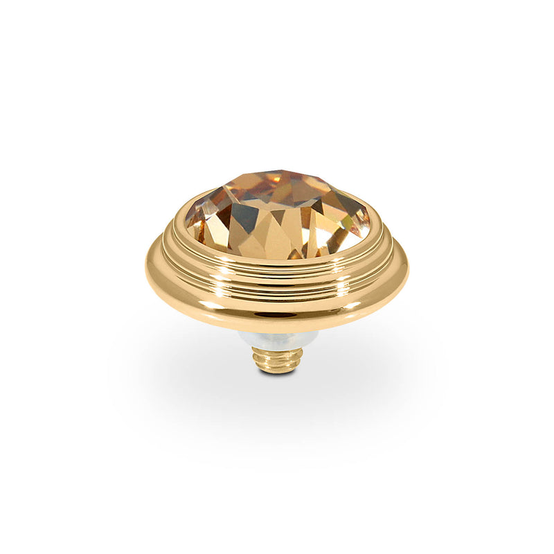 Oroli Top 13 mm - Gold light colorado topaz