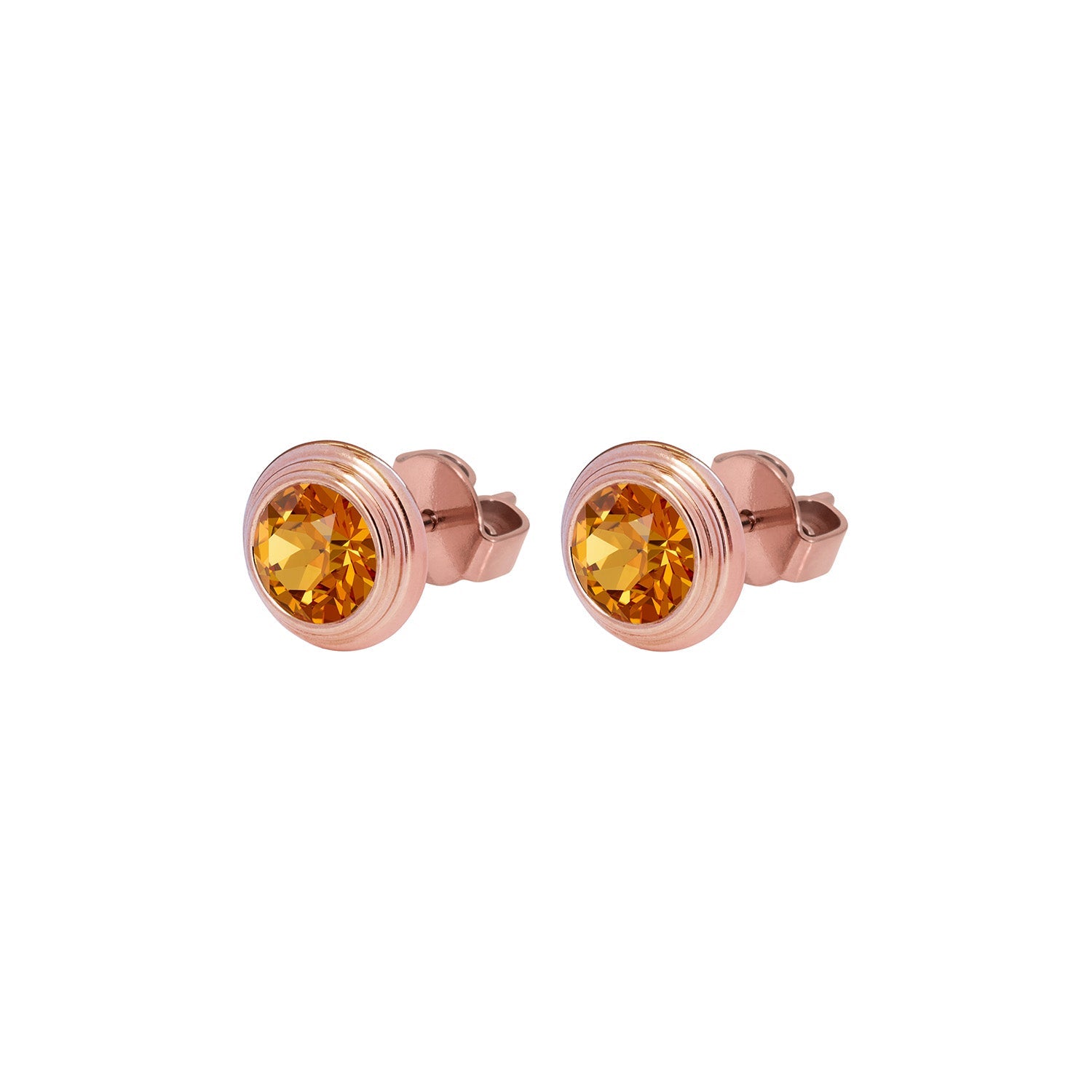 Oroli Ohrstecker 10 mm - Roségold