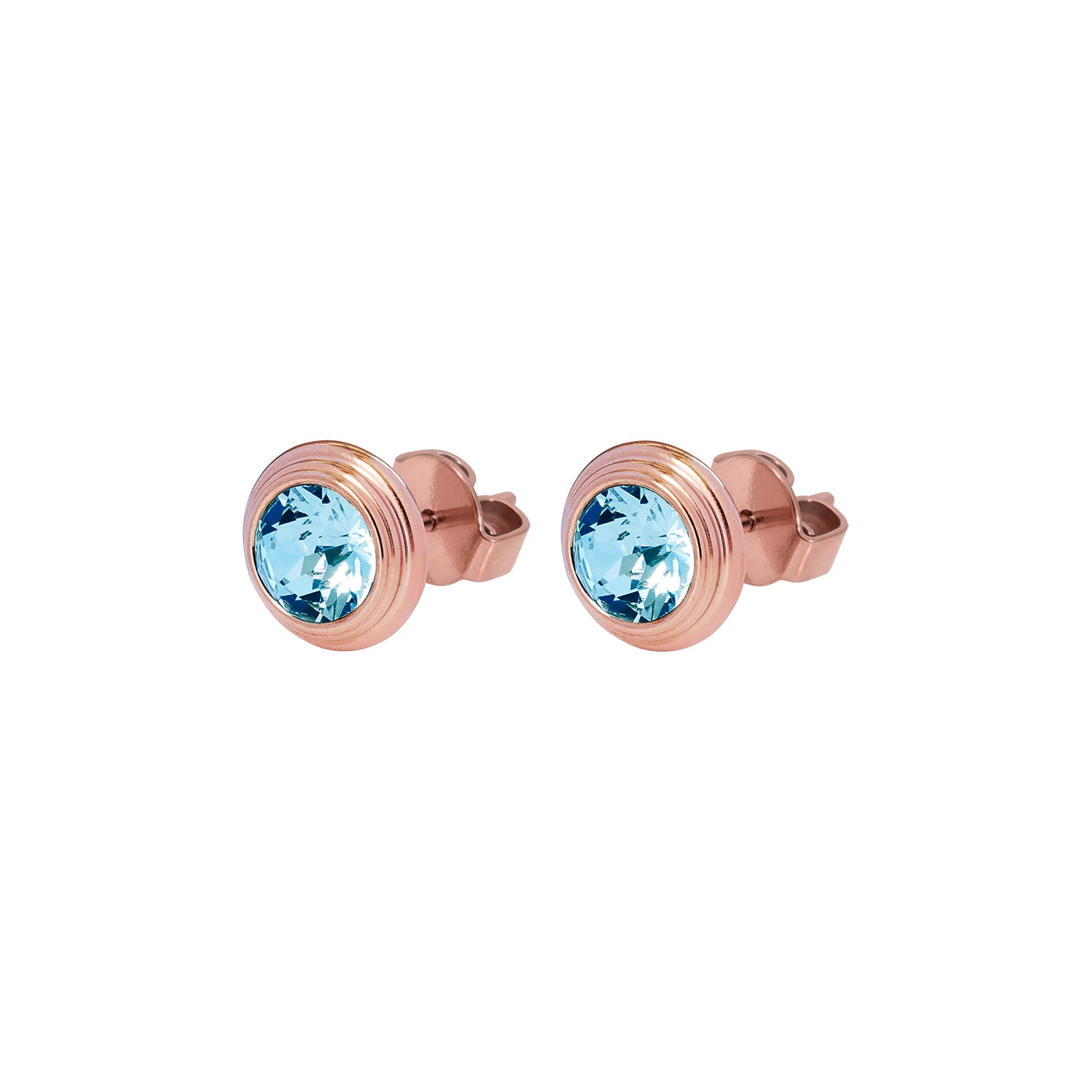 Oroli Ohrstecker 10 mm - Roségold montana