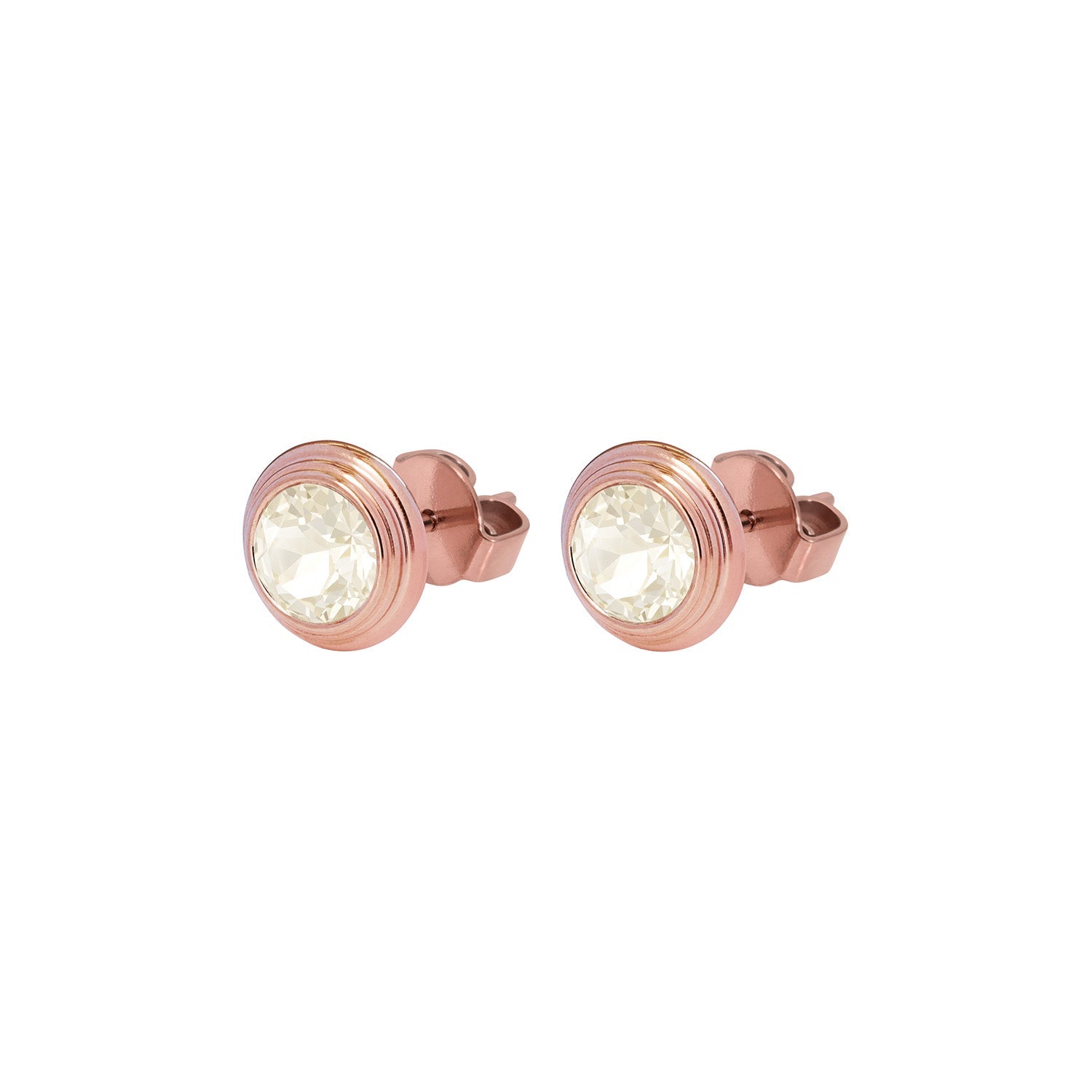 Oroli Ohrstecker 10 mm - Roségold