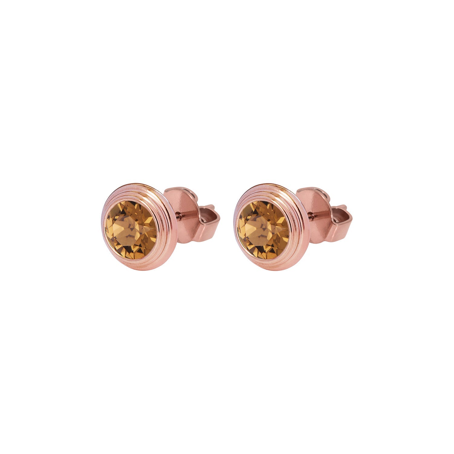 Oroli Ohrstecker 10 mm - Roségold