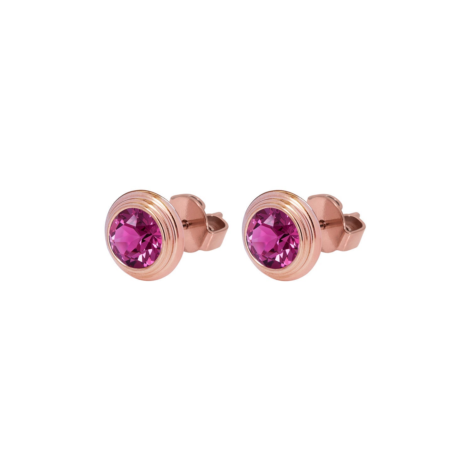 Oroli Ohrstecker 10 mm - Roségold