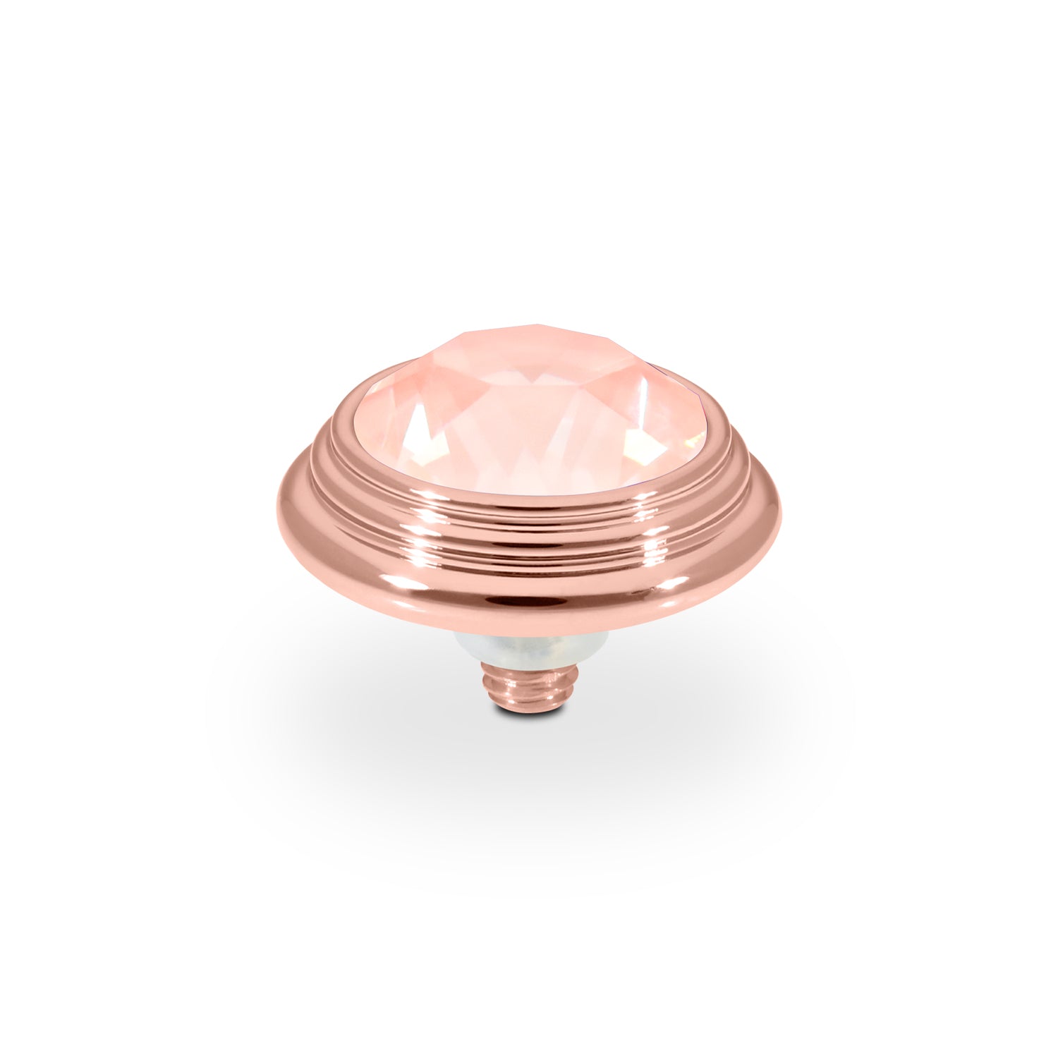 Oroli Top 13 mm - Roségold Crystal Flamingo Ignite