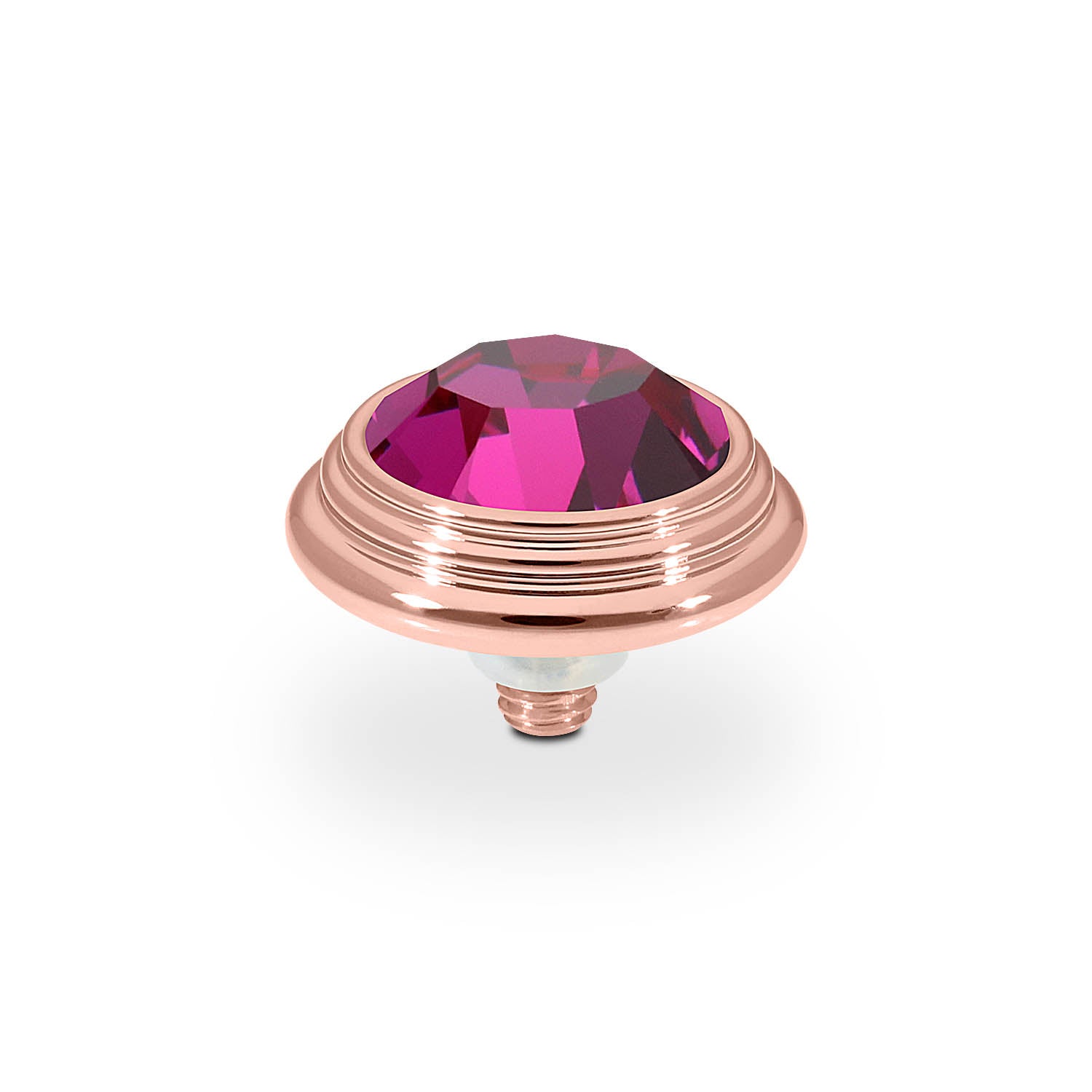 Oroli Top 13 mm - Roségold fuchsia