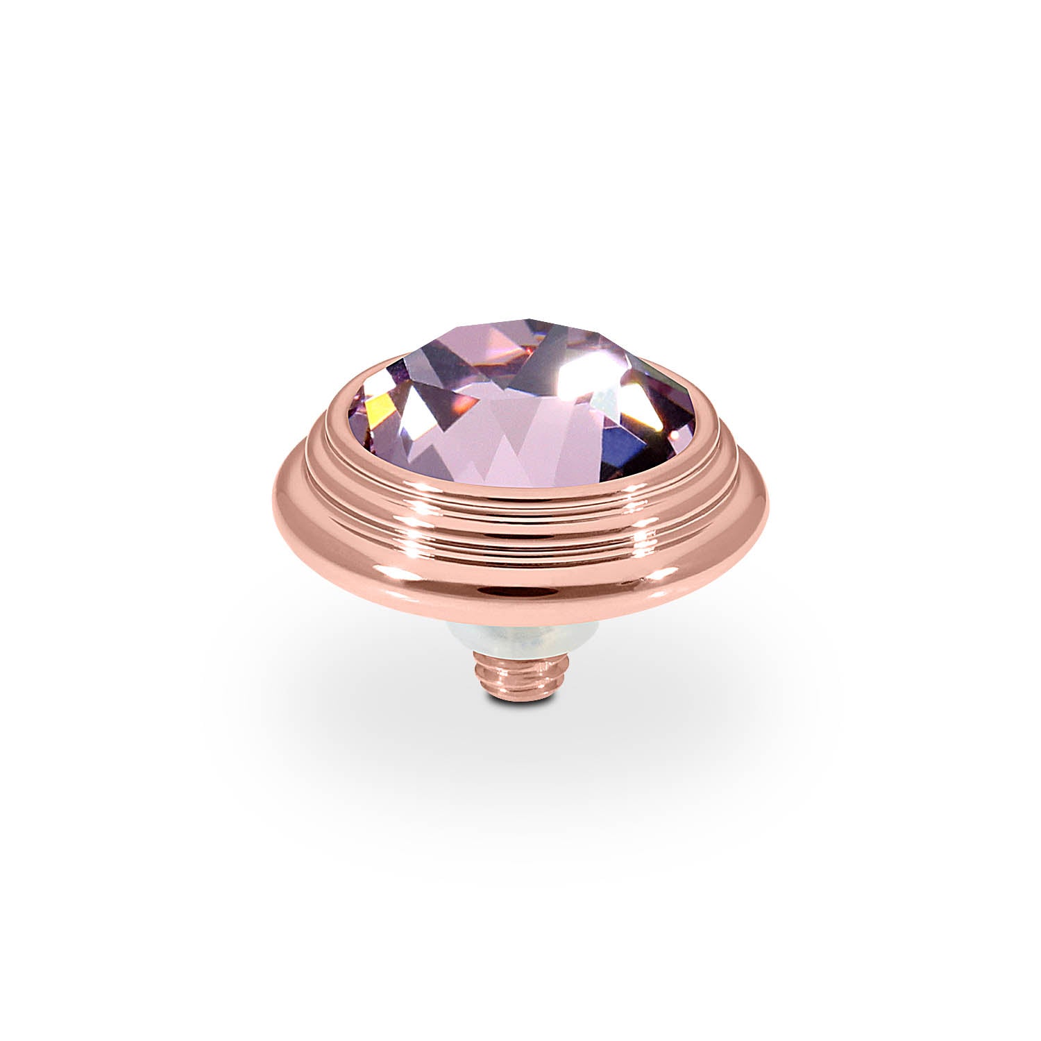 Oroli Top 13 mm - Roségold light amethyst