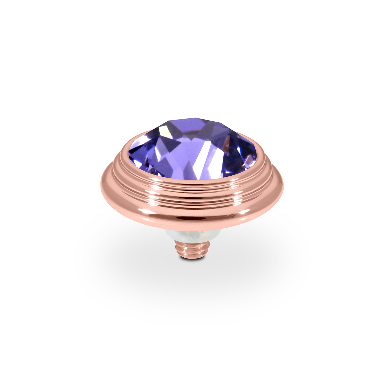 Oroli Top 13 mm - Roségold Violet