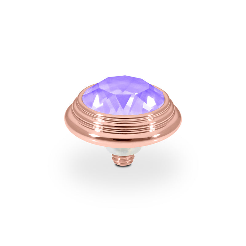 Oroli Top 13 mm - Roségold Crystal Purple Ignite