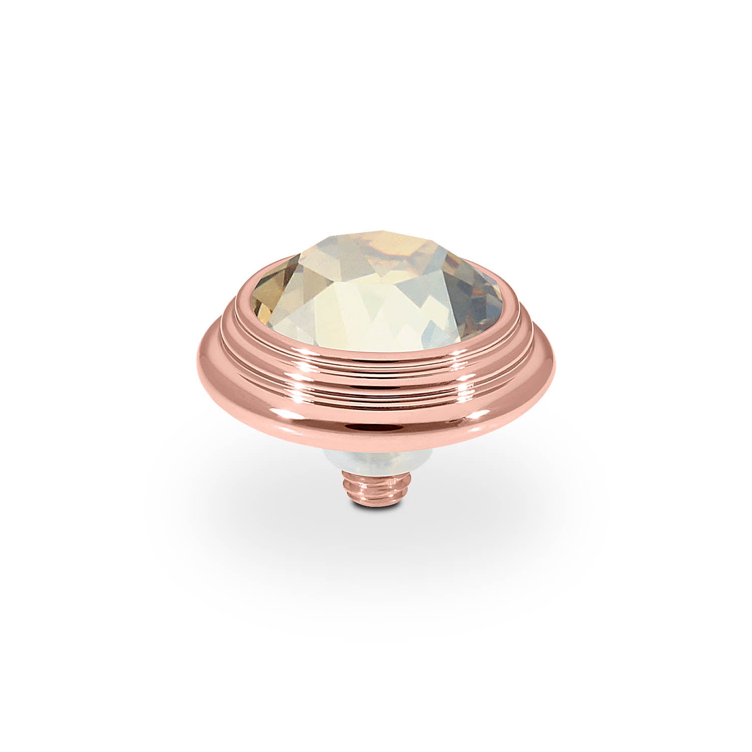 Oroli Top 13 mm - Roségold Golden shadow