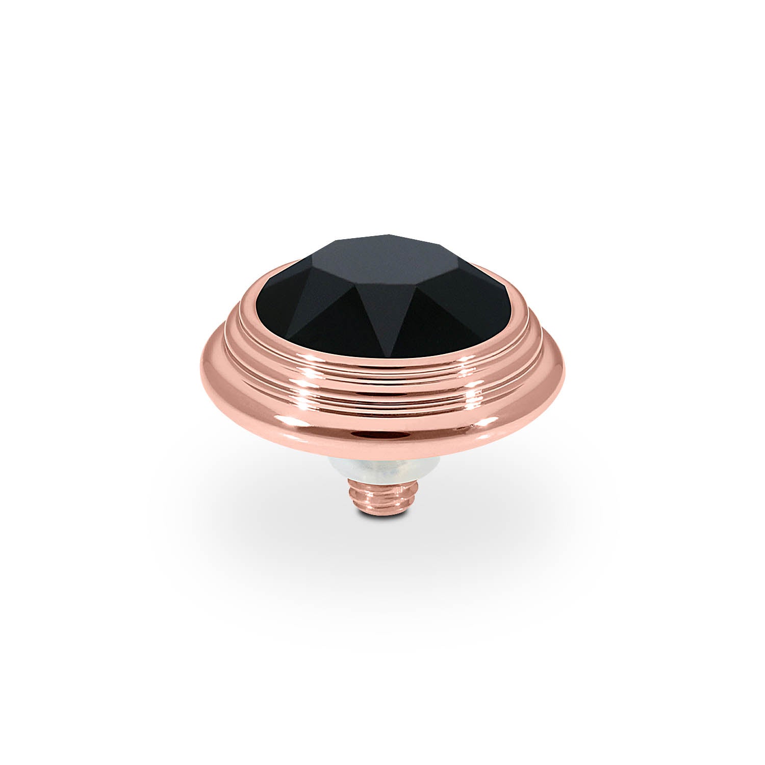 Oroli Top 13 mm - Roségold jet