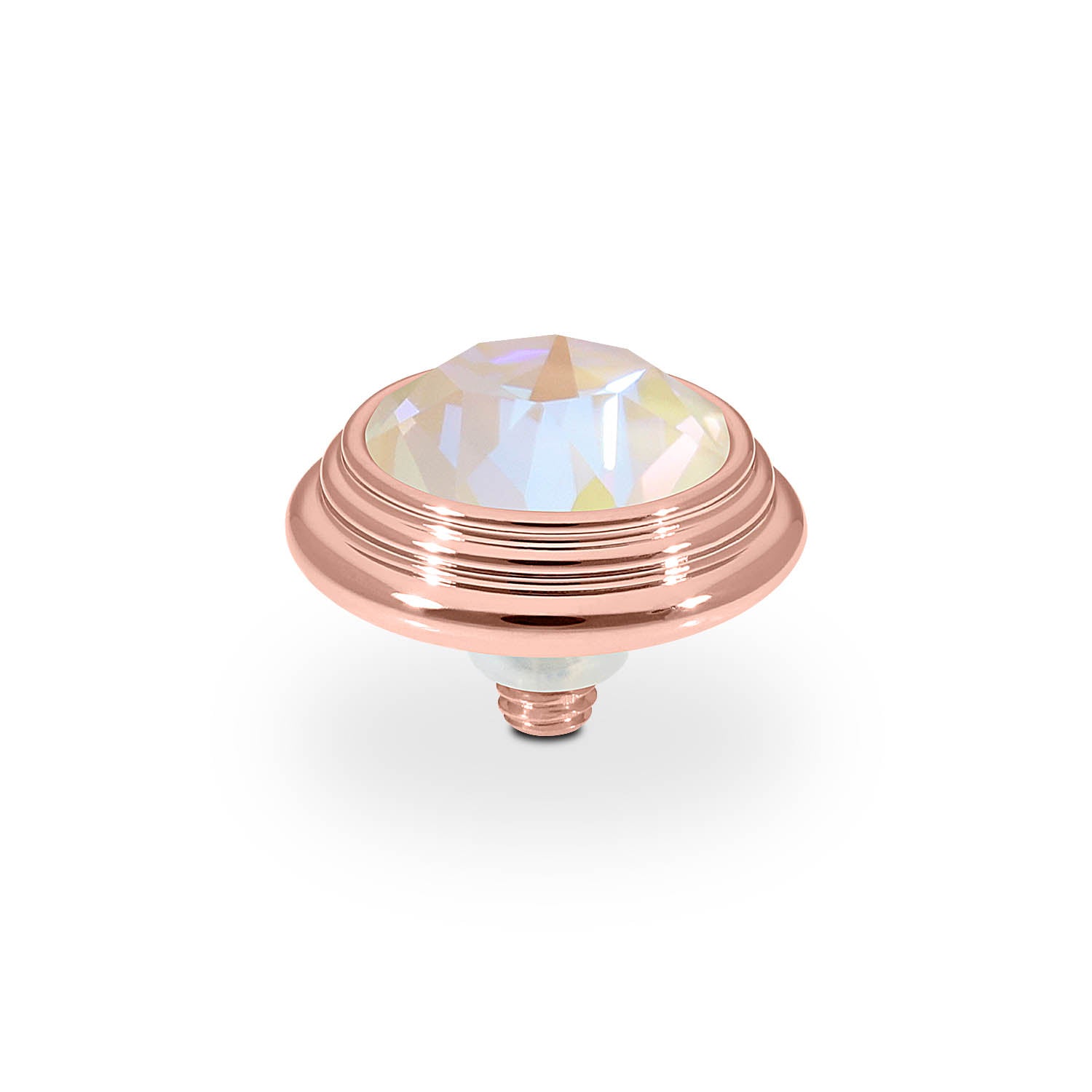 Oroli Top 13 mm - Roségold ivory cream delite