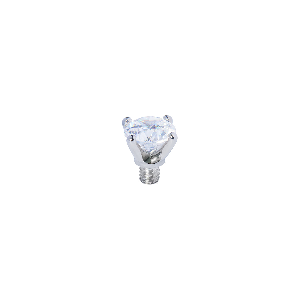 Arezzo Top 6 mm Silber