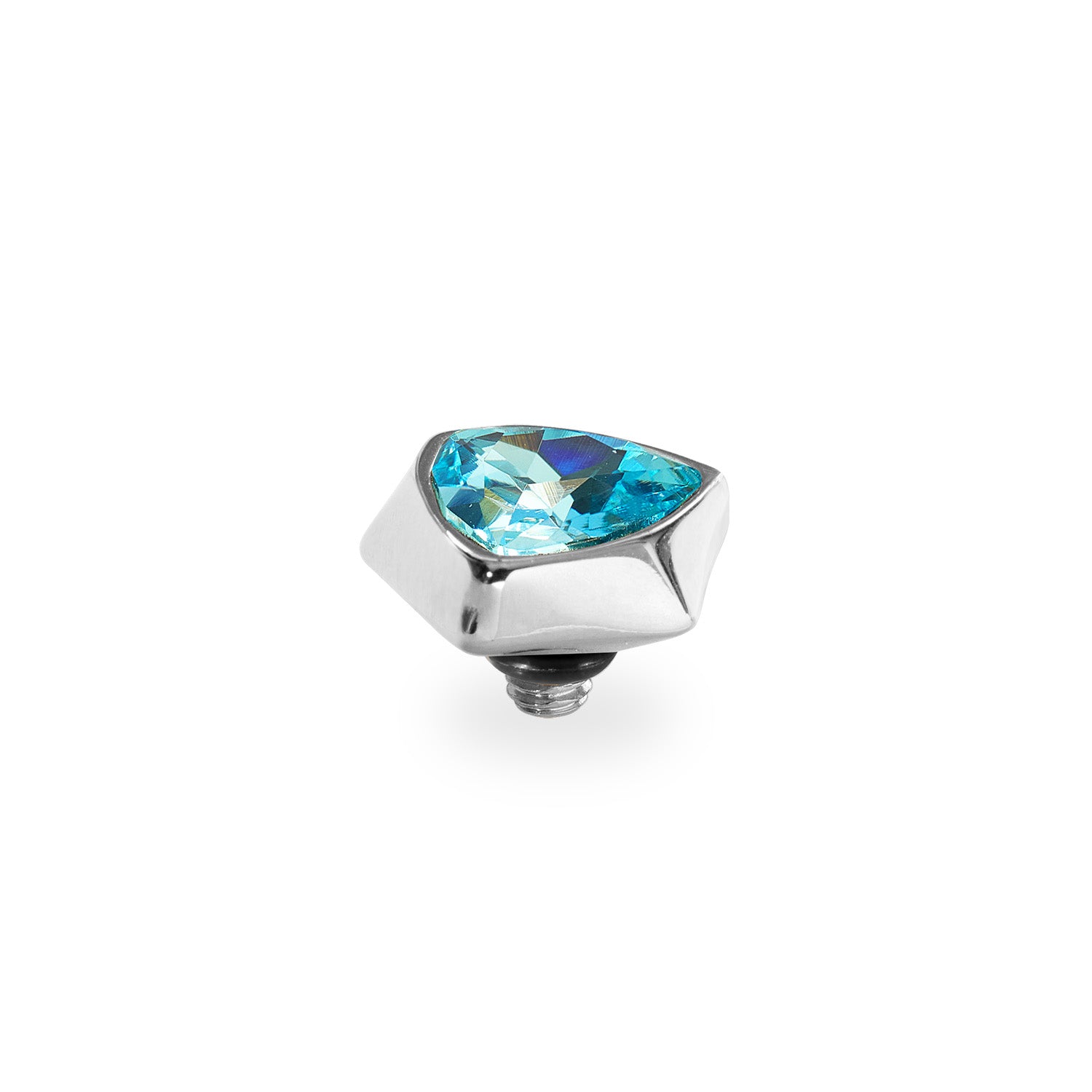 Triangolo Top 10 mm Silber / aquamarine