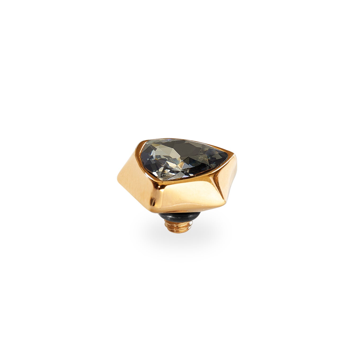 Triangolo Top 10 mm Gold / Crystal Silvernight