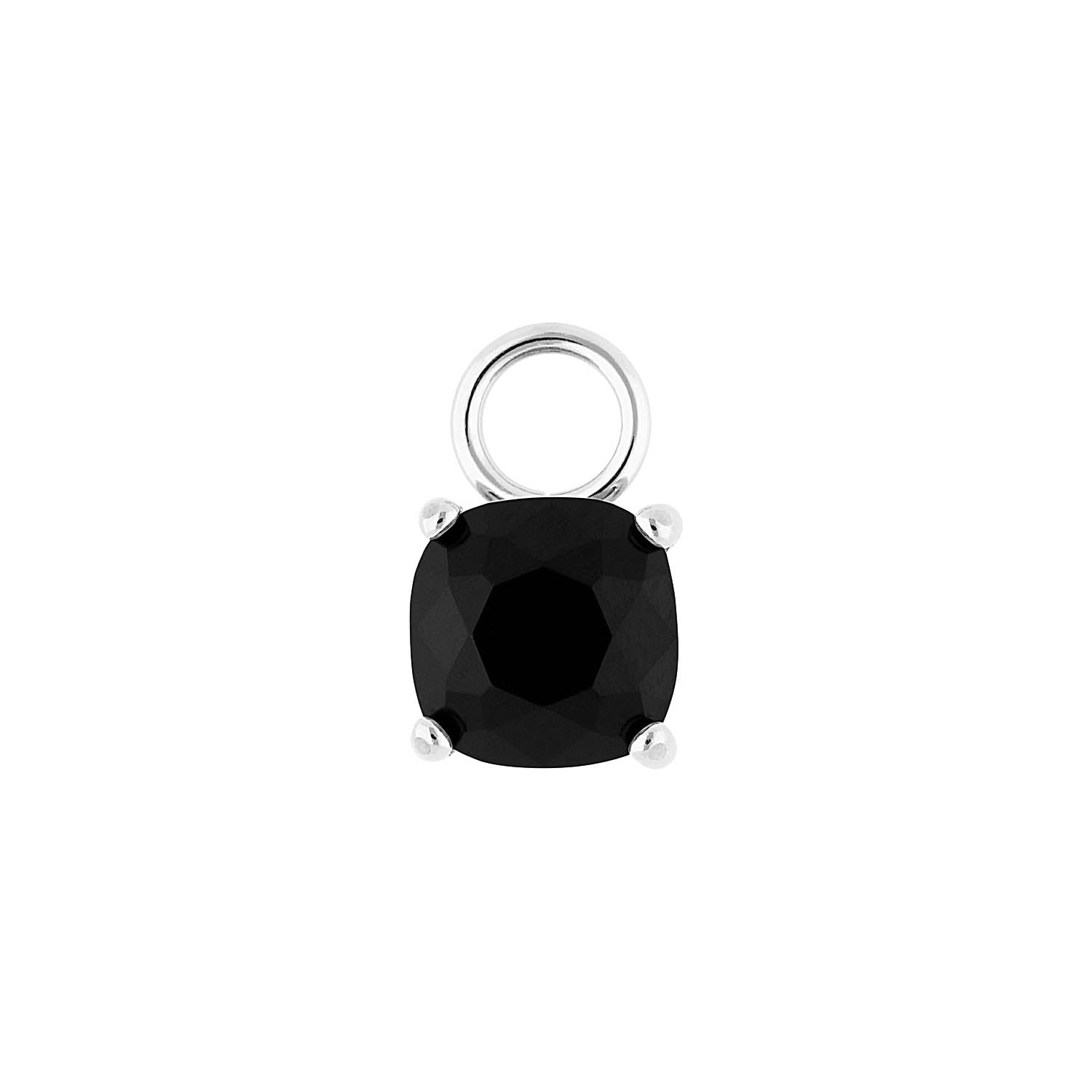 Celso Charm 8 mm Silber / jet