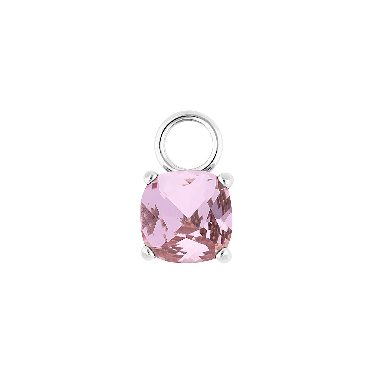 Celso Charm 8 mm Silber / light rose