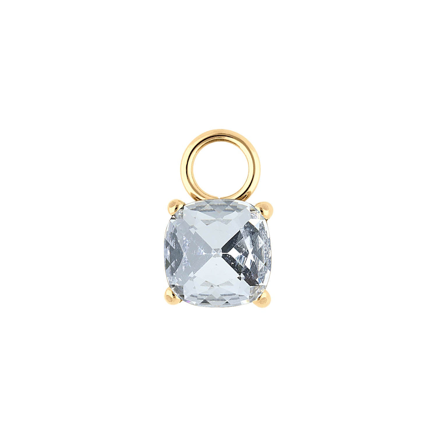 Celso Charm 8 mm Gold / crystal