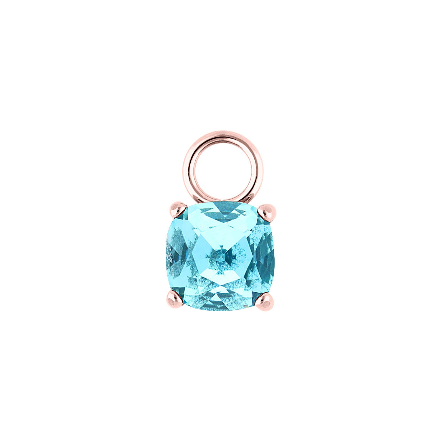 Celso Charm 8 mm Roségold / aqua