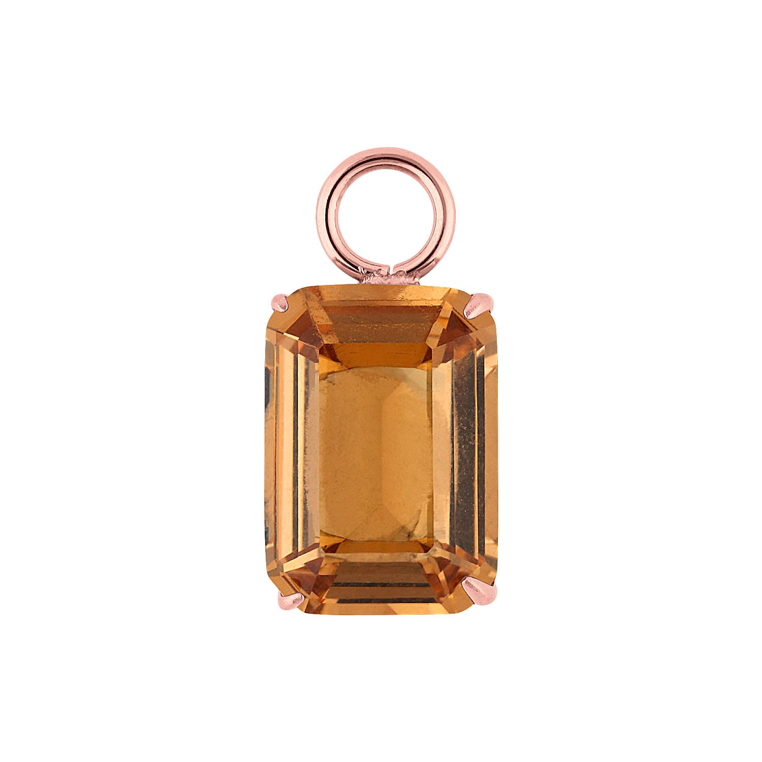 Orria Charm 10 x 14 mm champagne / Roségold