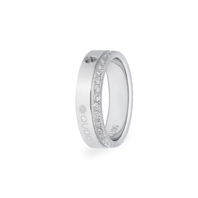 Basis Ring San Remo Silber / 56