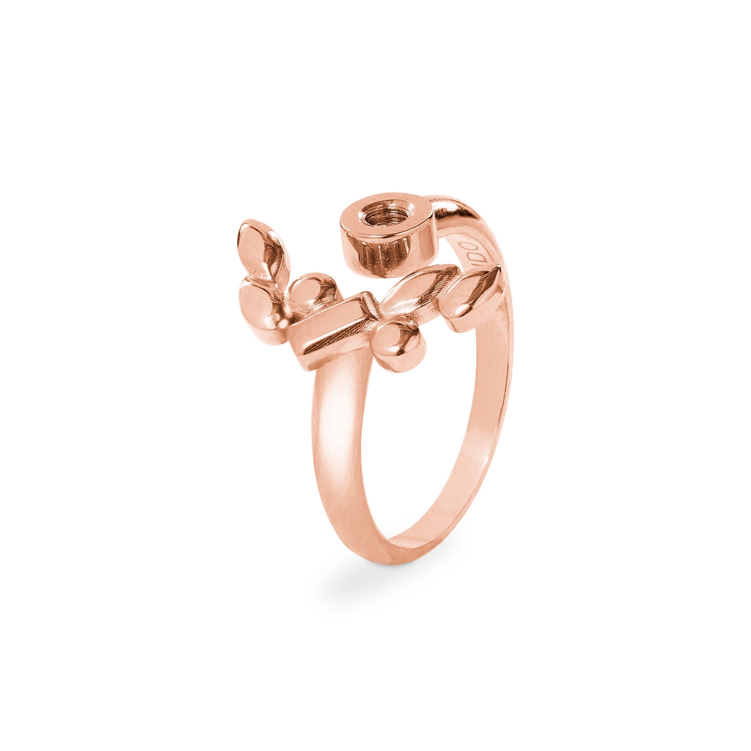 Basis Ring Florale Roségold / Klein
