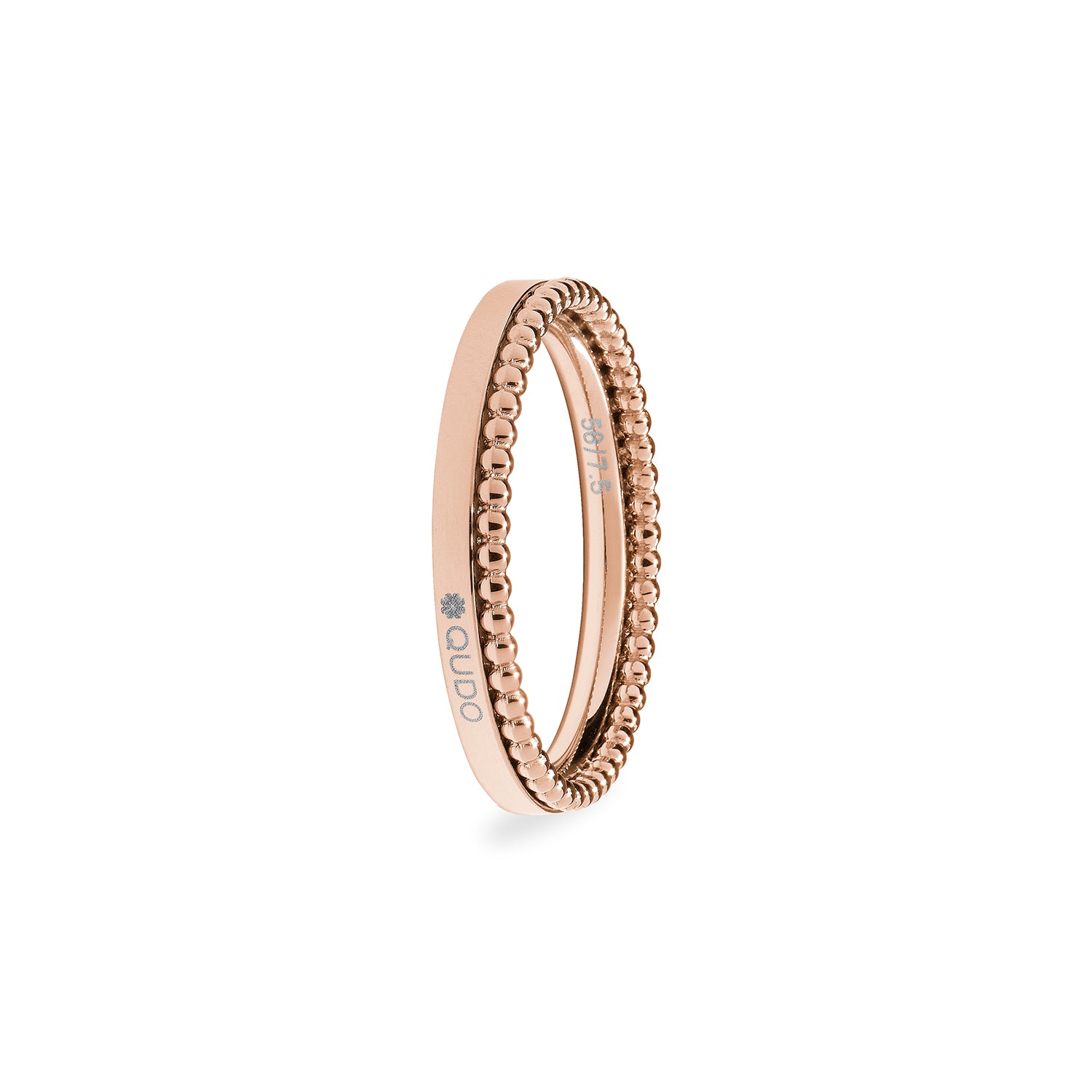 Vorsteckring Punto Roségold / 60
