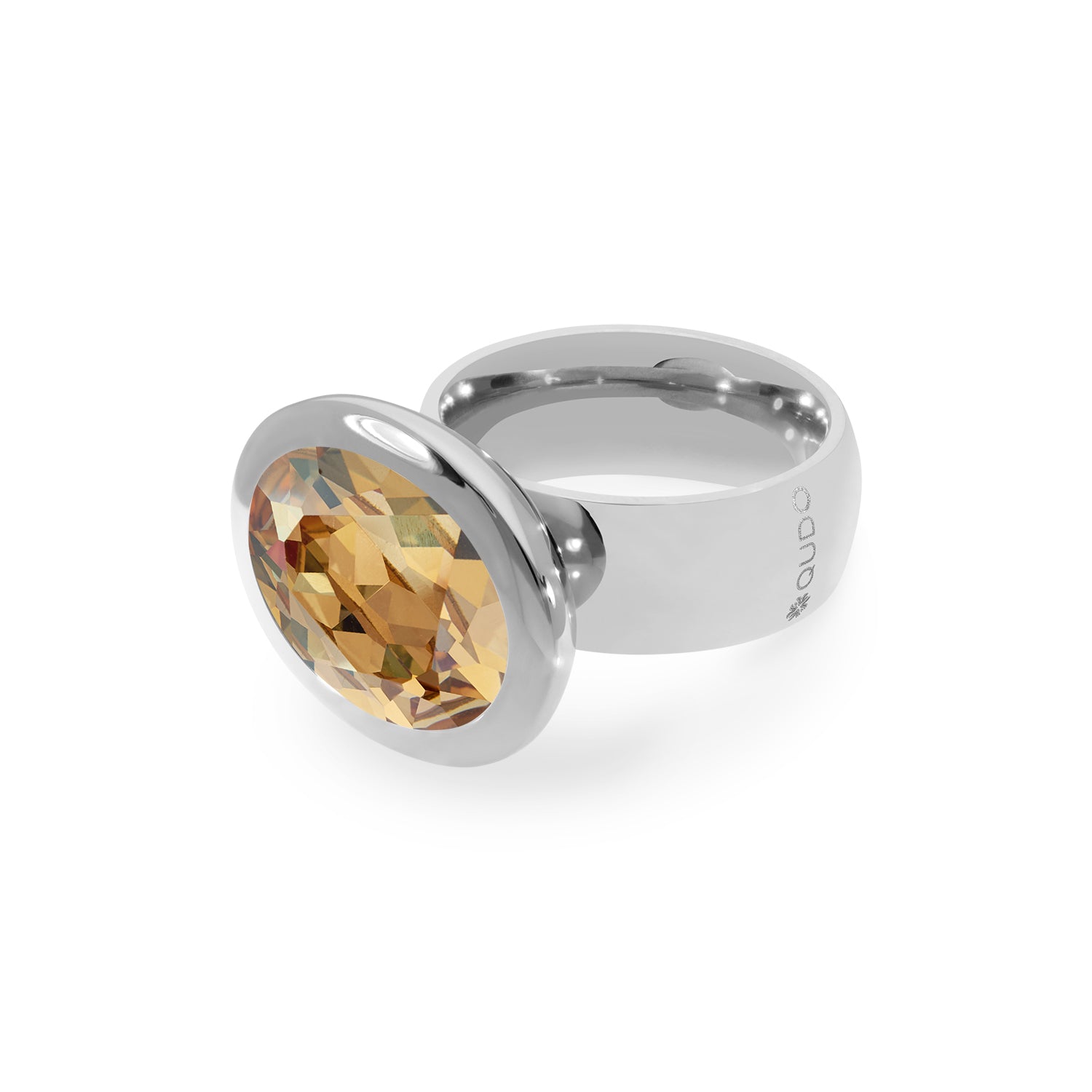 Tivola Ring Silber Golden Shadow / 52