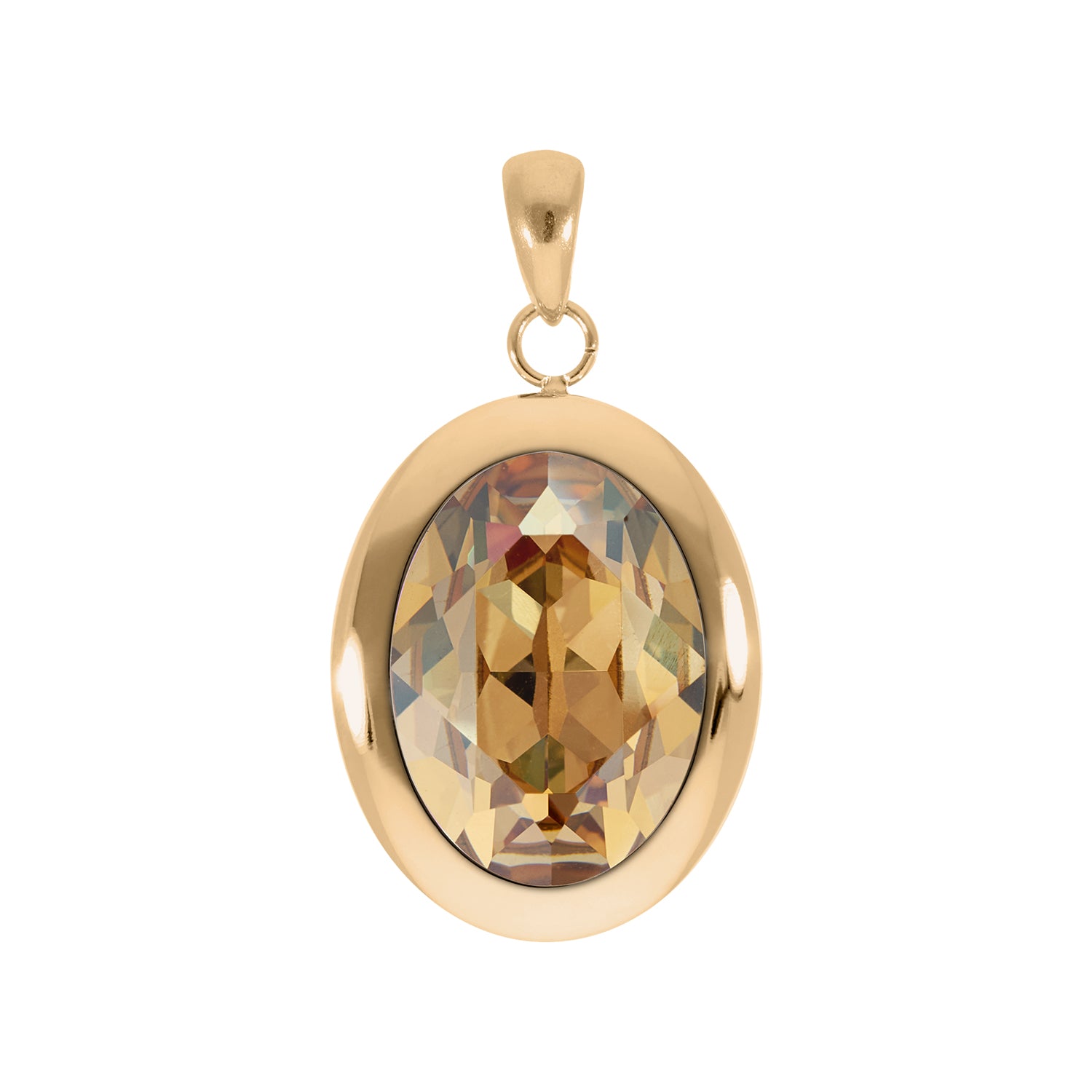 Tivola Anhänger - Gold Peridot