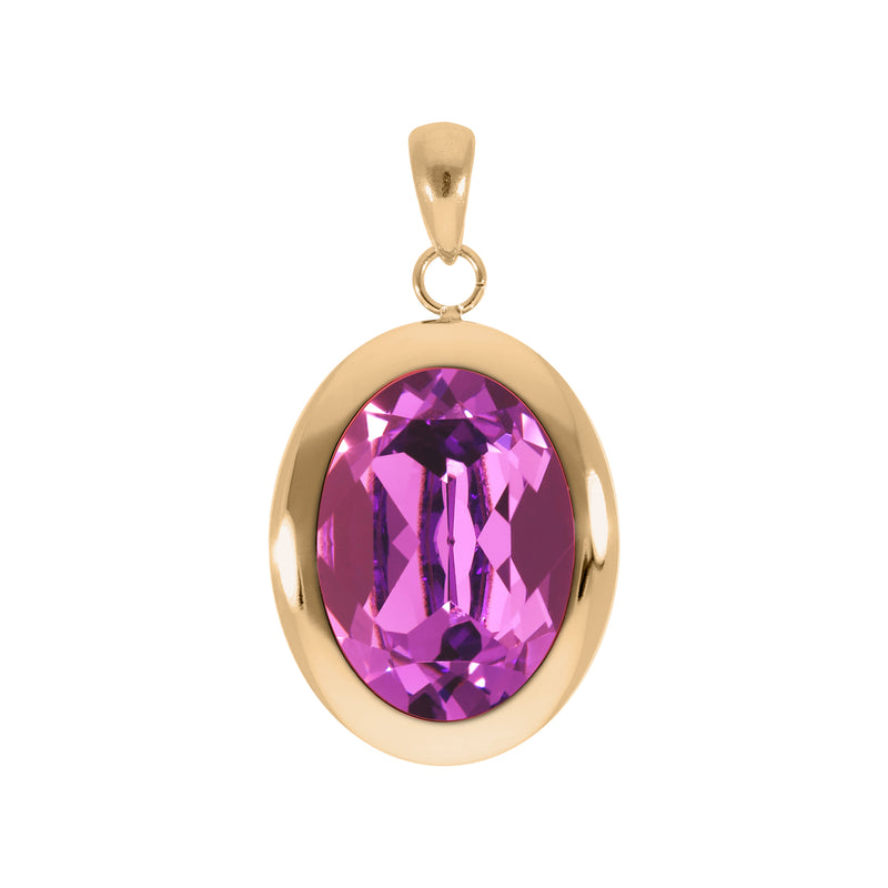 Tivola Anhänger - Gold Dark Rose