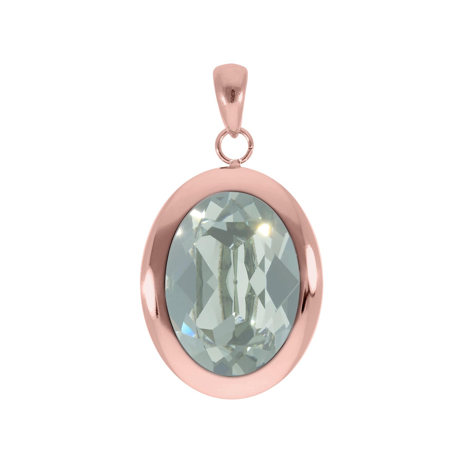 Tivola Anhänger - Roségold Crystal Agave Ignite