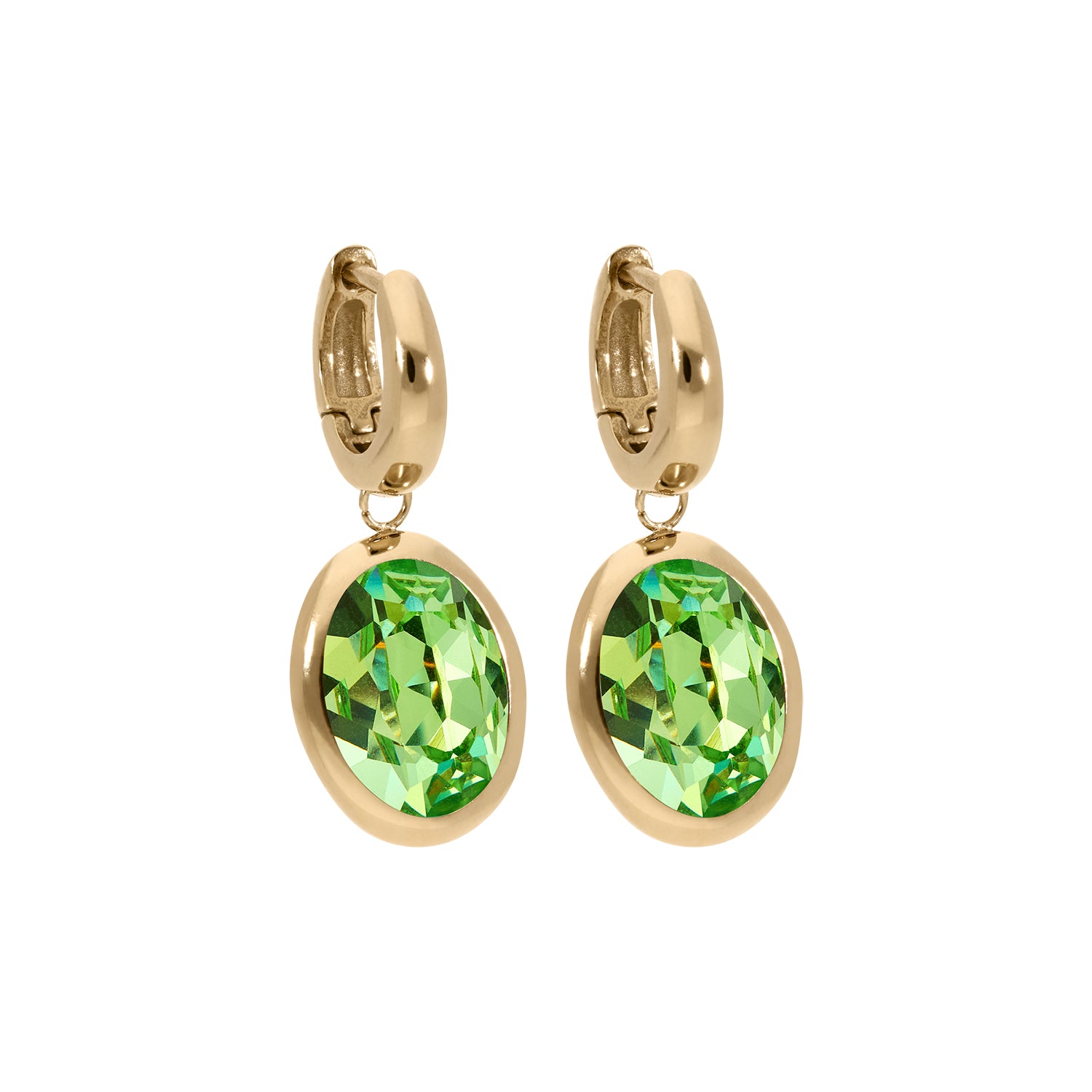 Tivola Creolen Gold / Peridot