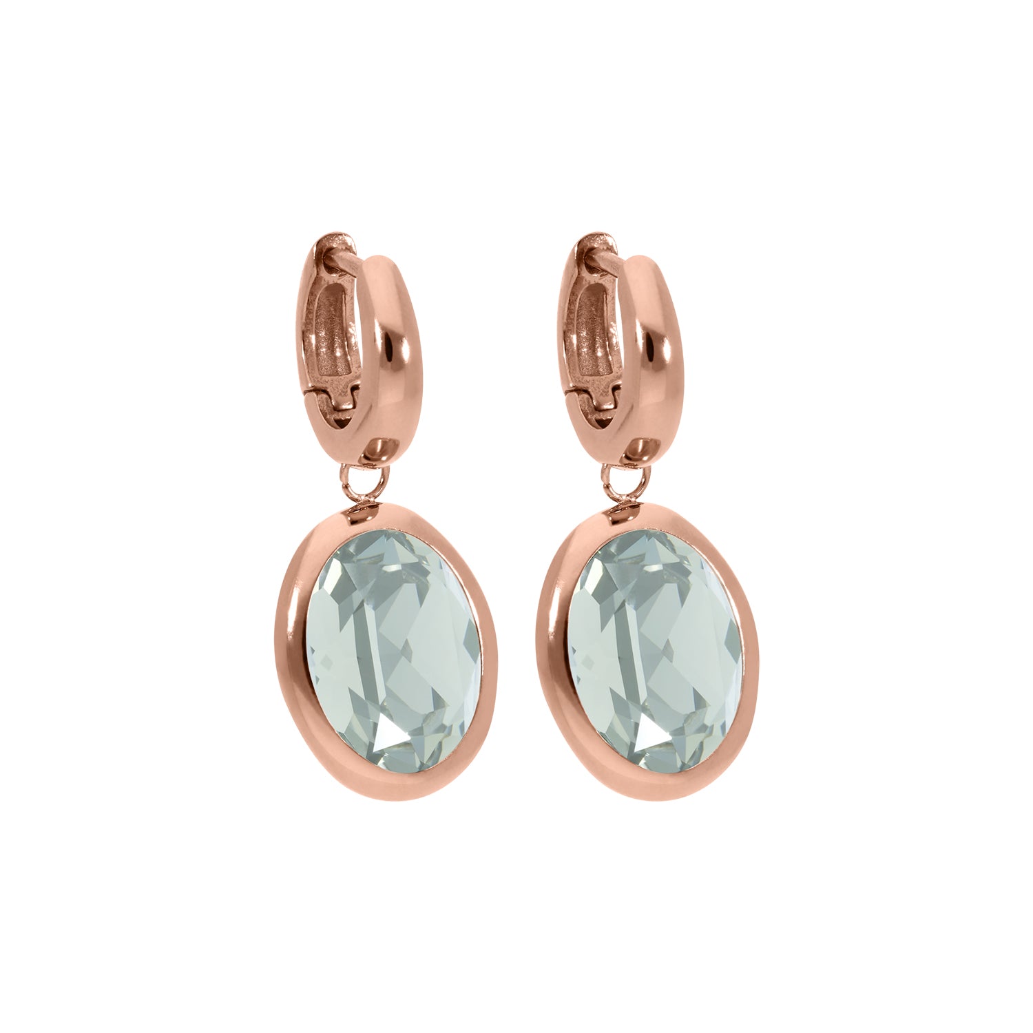 Tivola Creolen Roségold / Crystal Agave Ignite