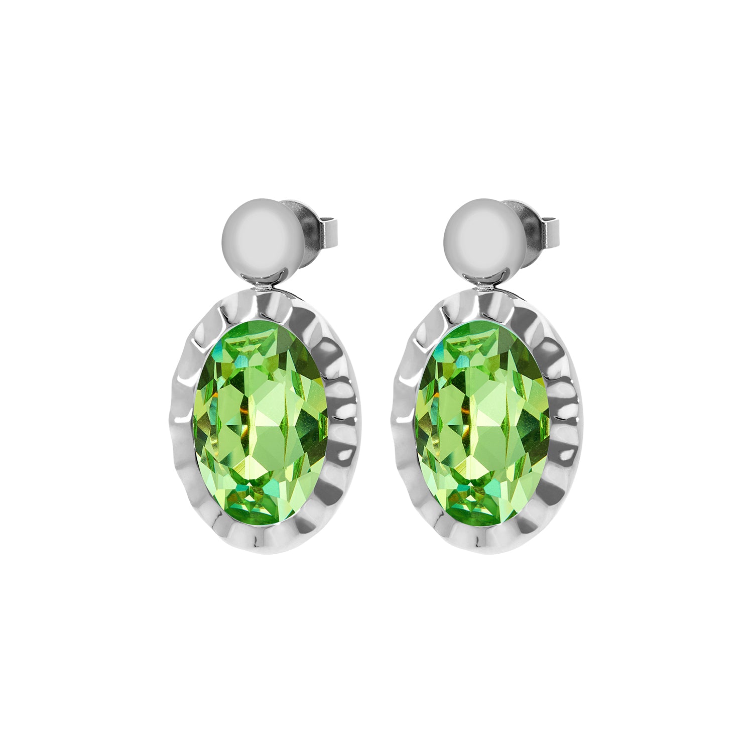 Tivola Unica Ohrringe Silber / Peridot