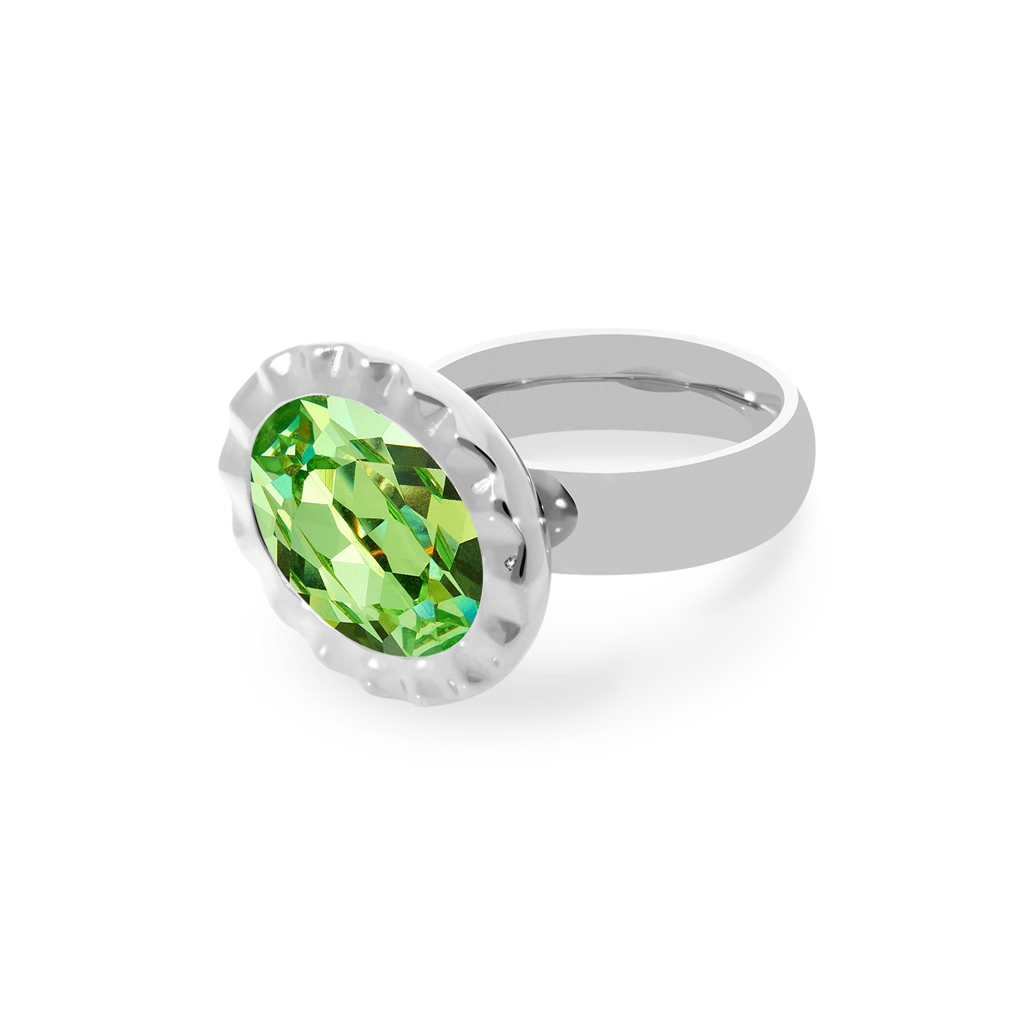 Tivola Unica Ring - Silber Peridot / 56