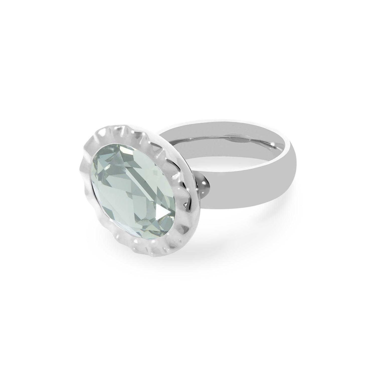Tivola Unica Ring - Silber Crystal Agave Ignite / 54