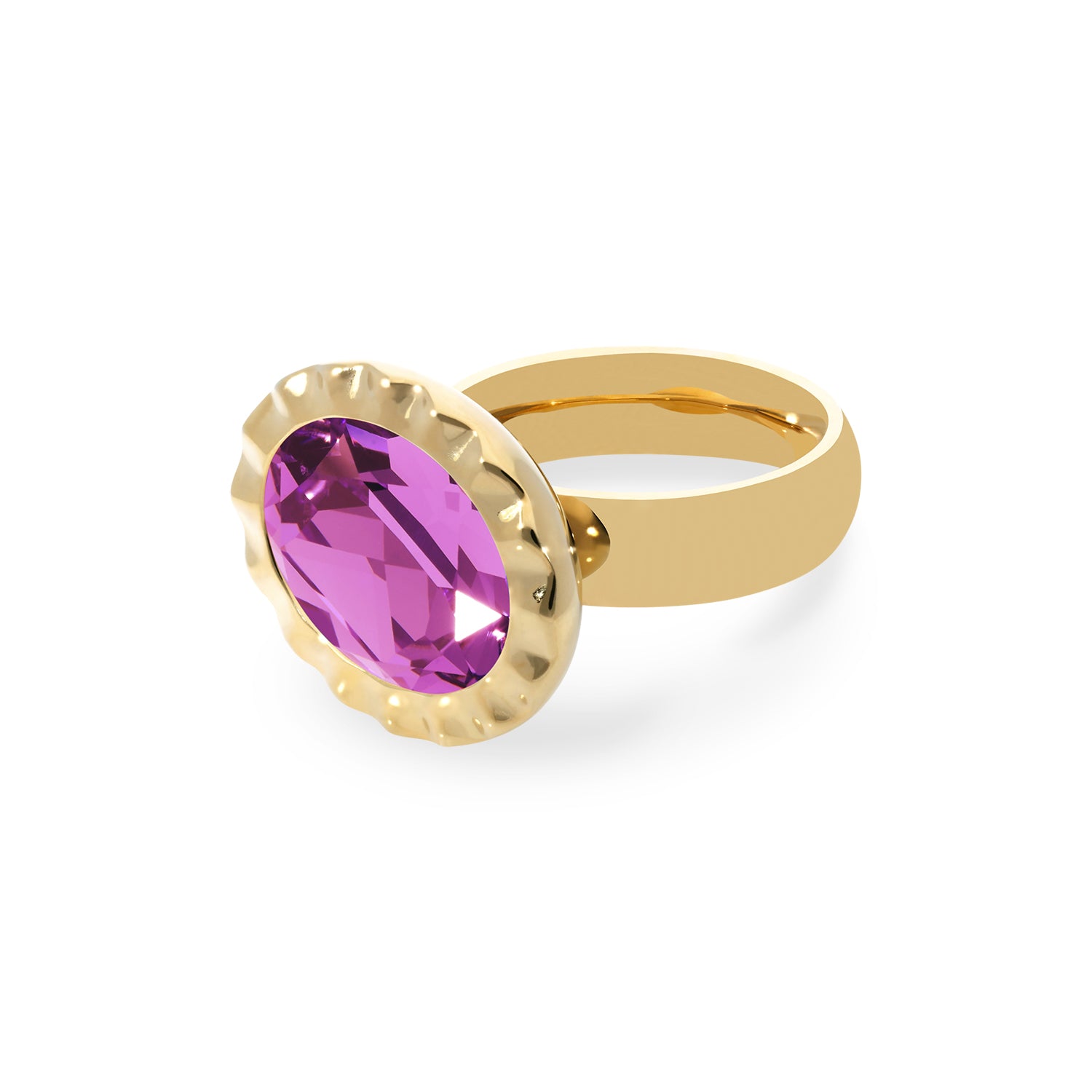 Tivola Unica Ring - Gold Dark Rose / 58