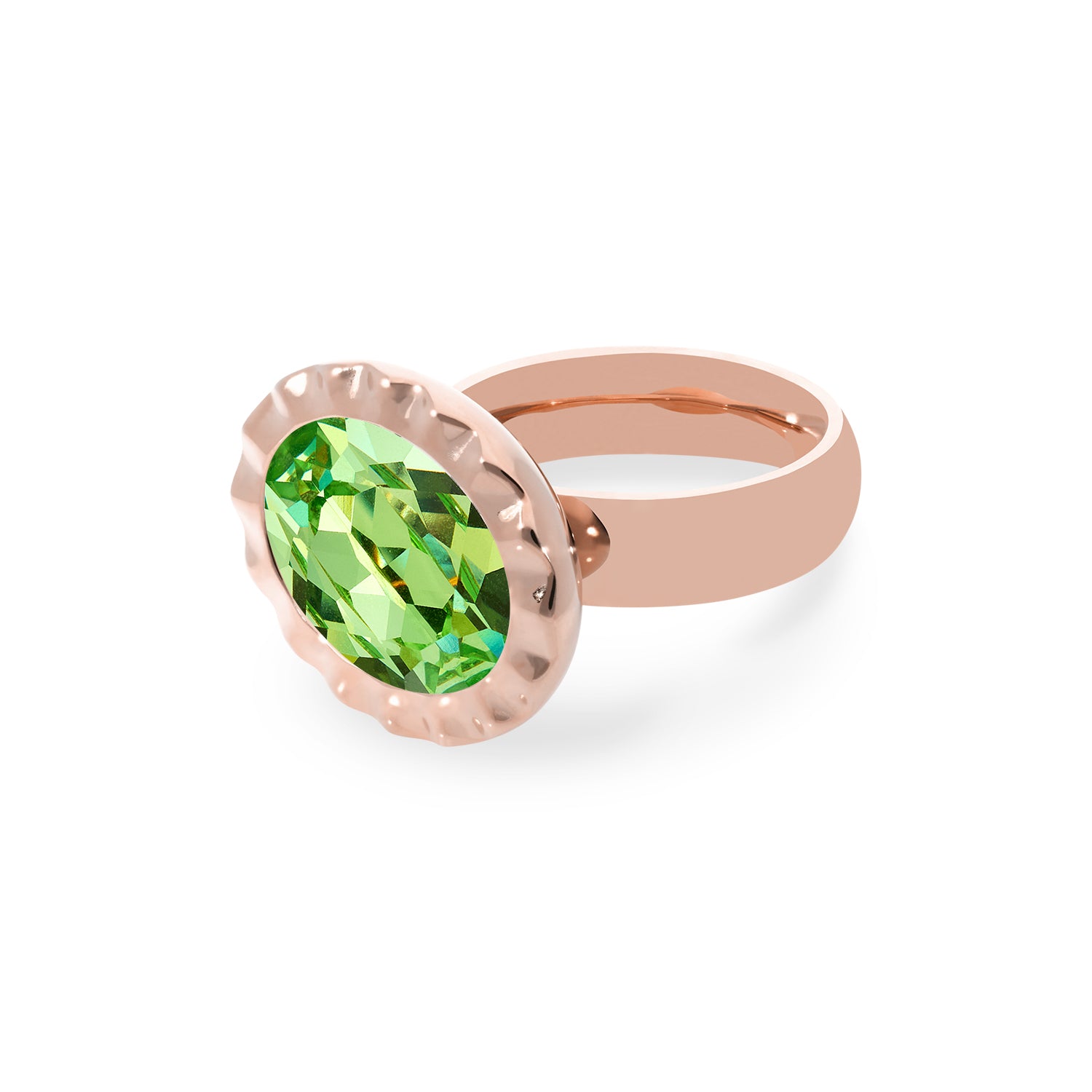 Tivola Unica Ring - Roségold Peridot / 54