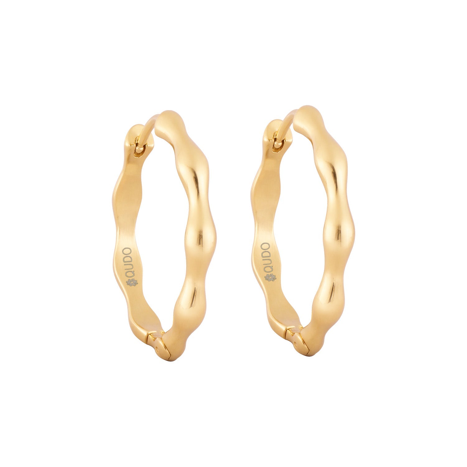 Hoop earrings Organico 25 mm