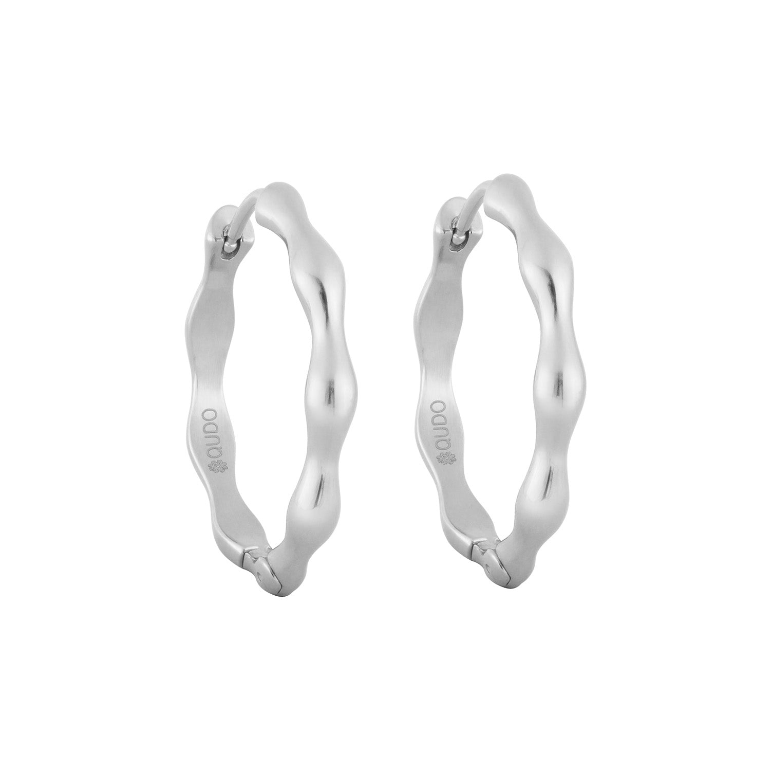 Hoop earrings Organico 25 mm