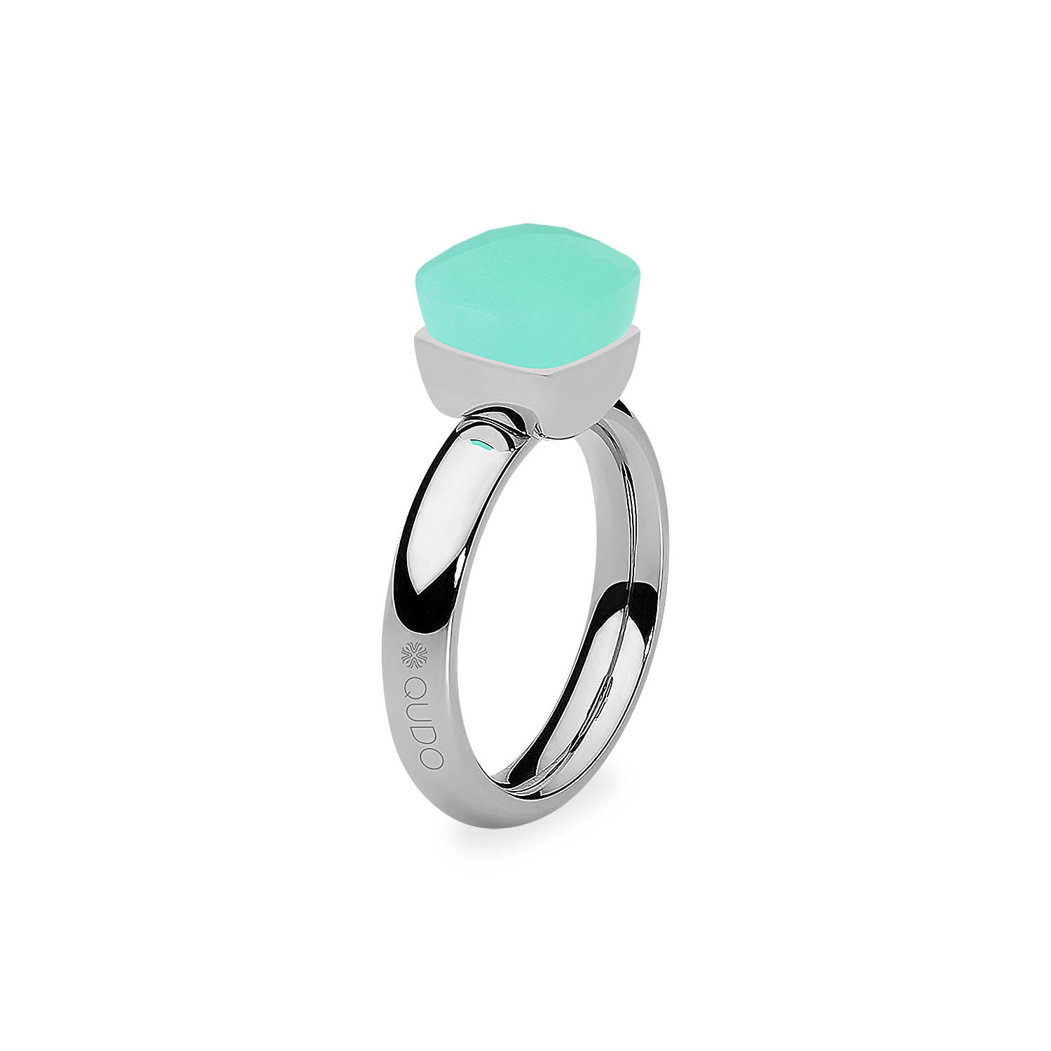 Firenze Ring - Shades of Green & Brown - Silber