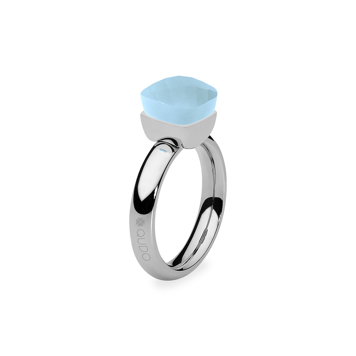 Firenze Ring - Shades of Blue - Silber Air Blue Opal / 62