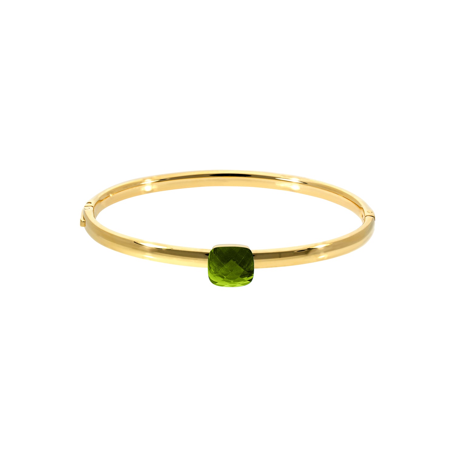 Firenze Armreif Gold Fern Green / 19