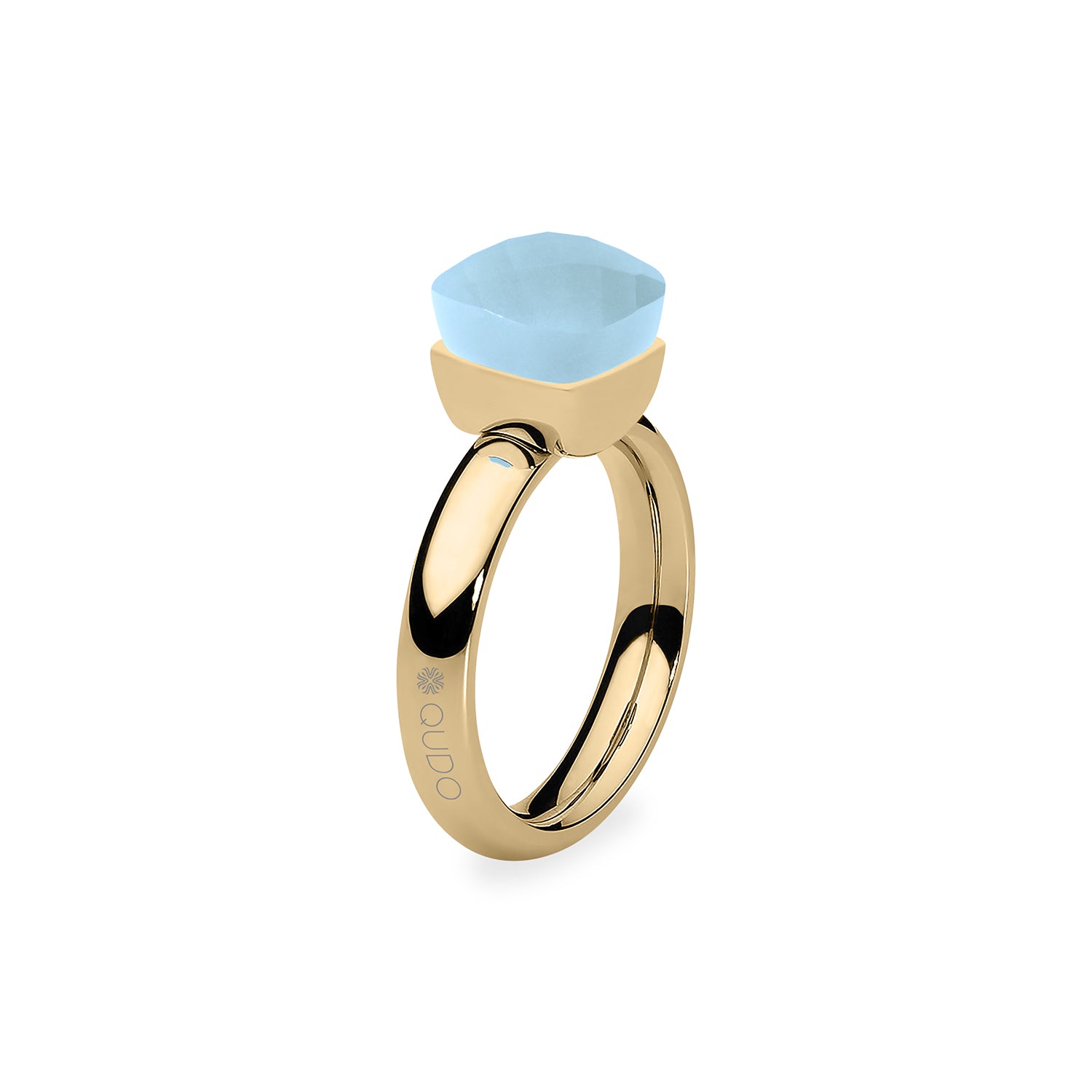 Firenze Ring - Shades of Blue - Gold Air Blue Opal / 50