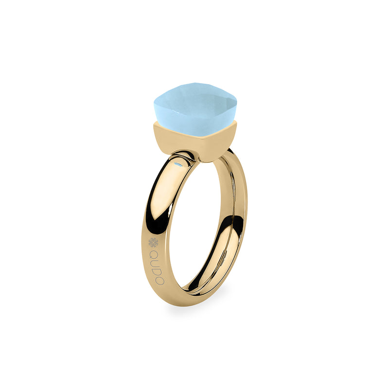 Firenze Ring - Shades of Blue - Gold Air Blue Opal / 50