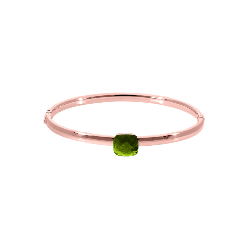 Firenze Armreif Roségold Fern Green / 19